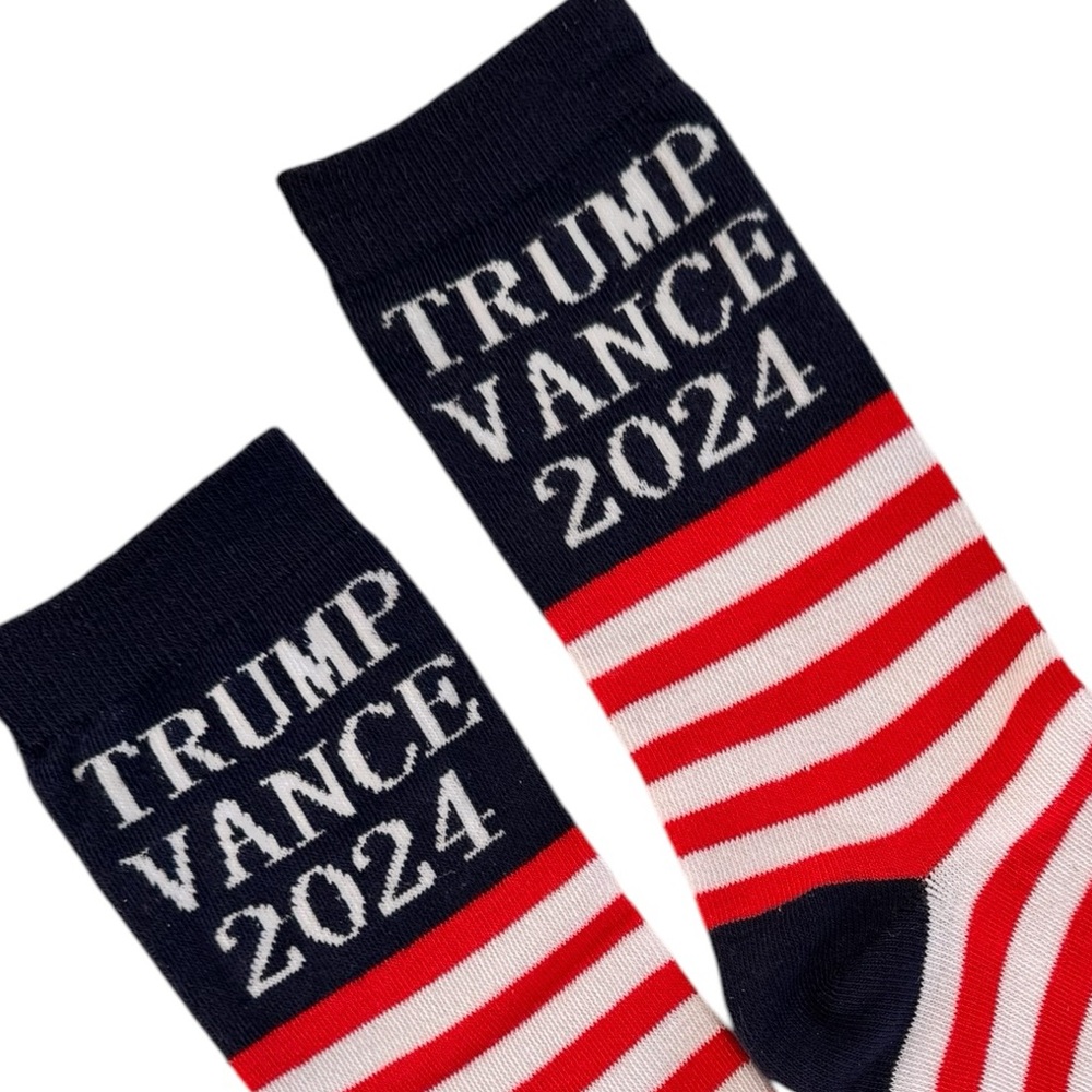 Trump Vance 2024 Patriotic Socks - Picture 4 of 5